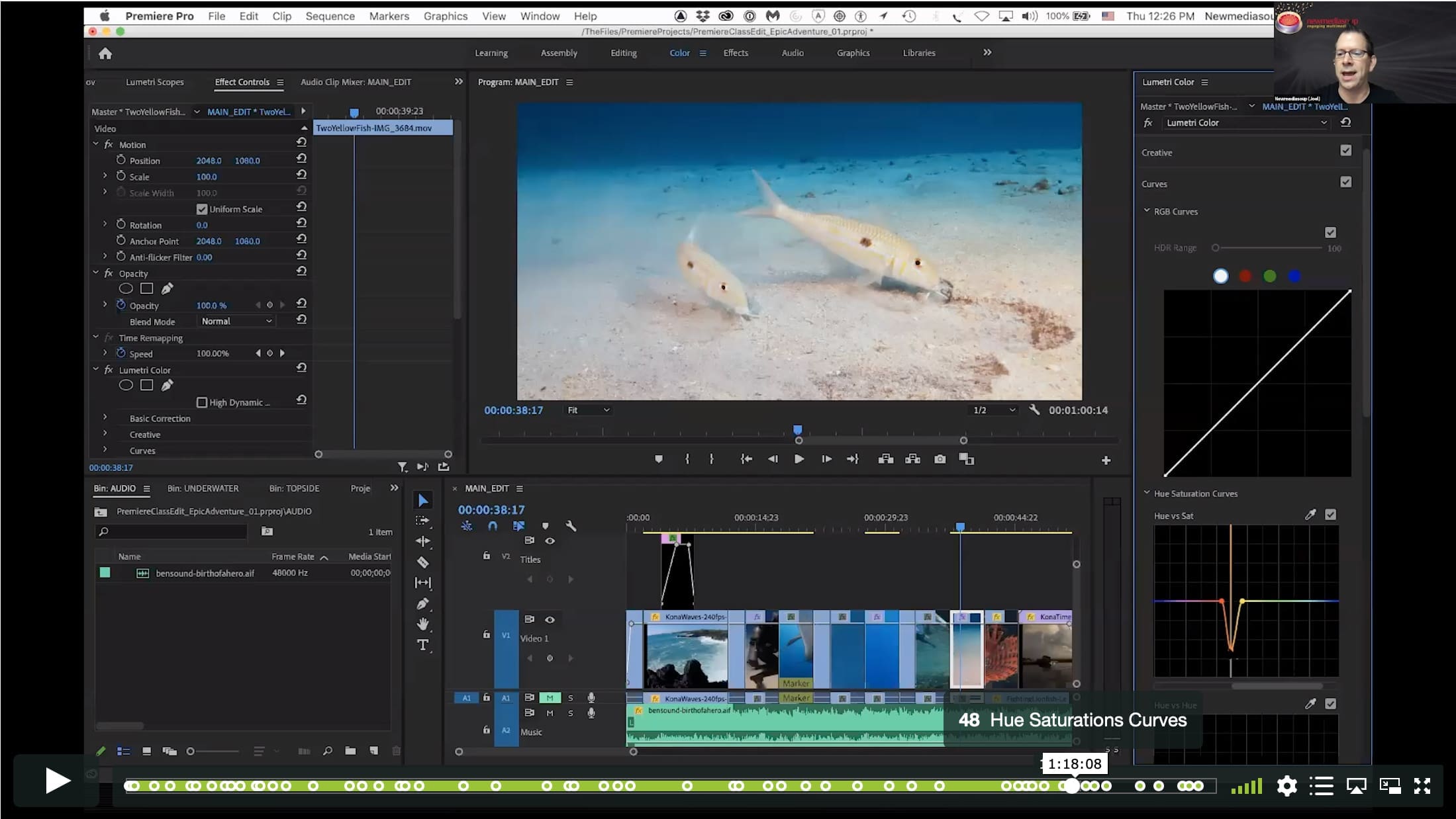 Intro to Premiere Pro I – Basics of Underwater Video Editing - Image 9