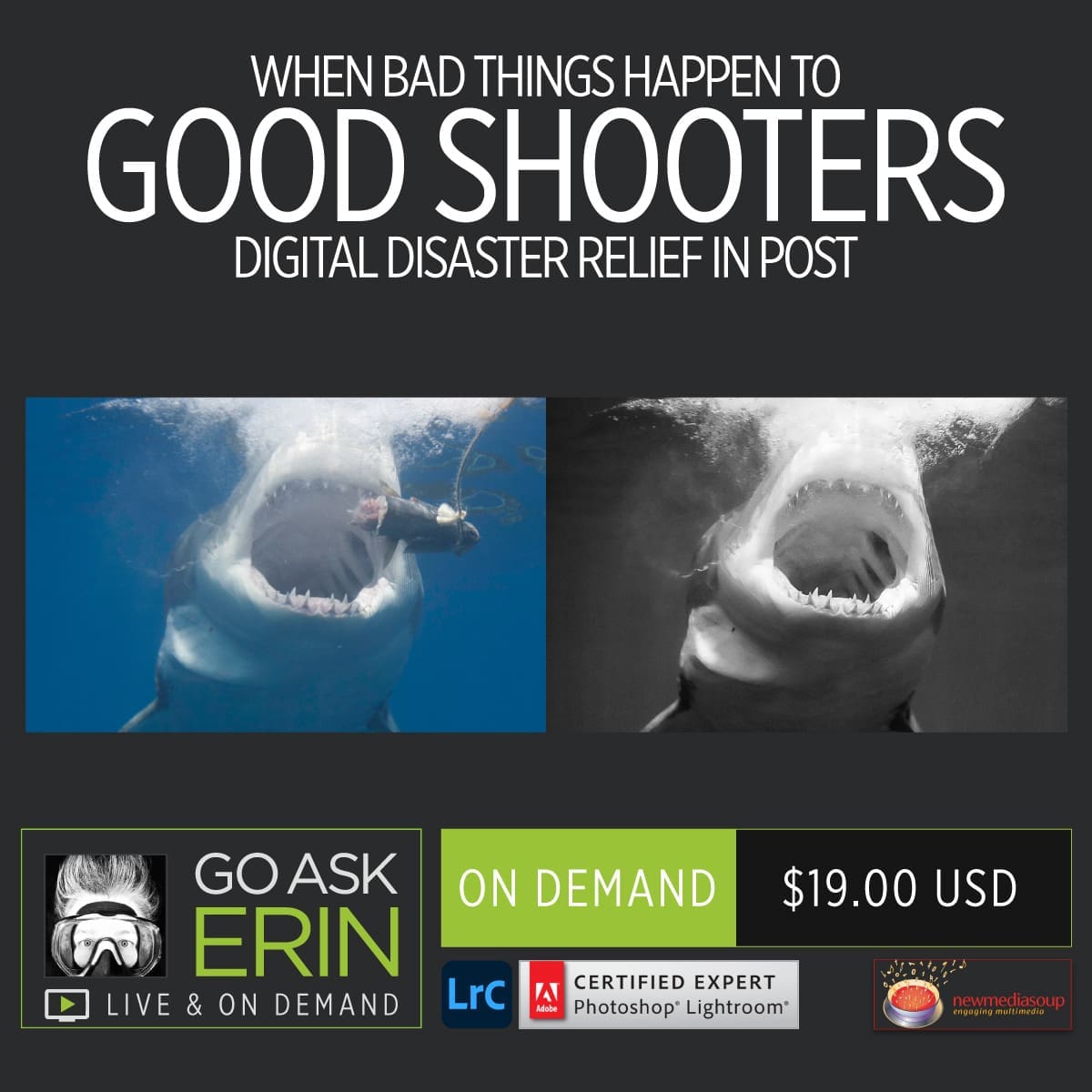 When Bad Things Happen to Good Shooters – Digital Disaster Relief in Post