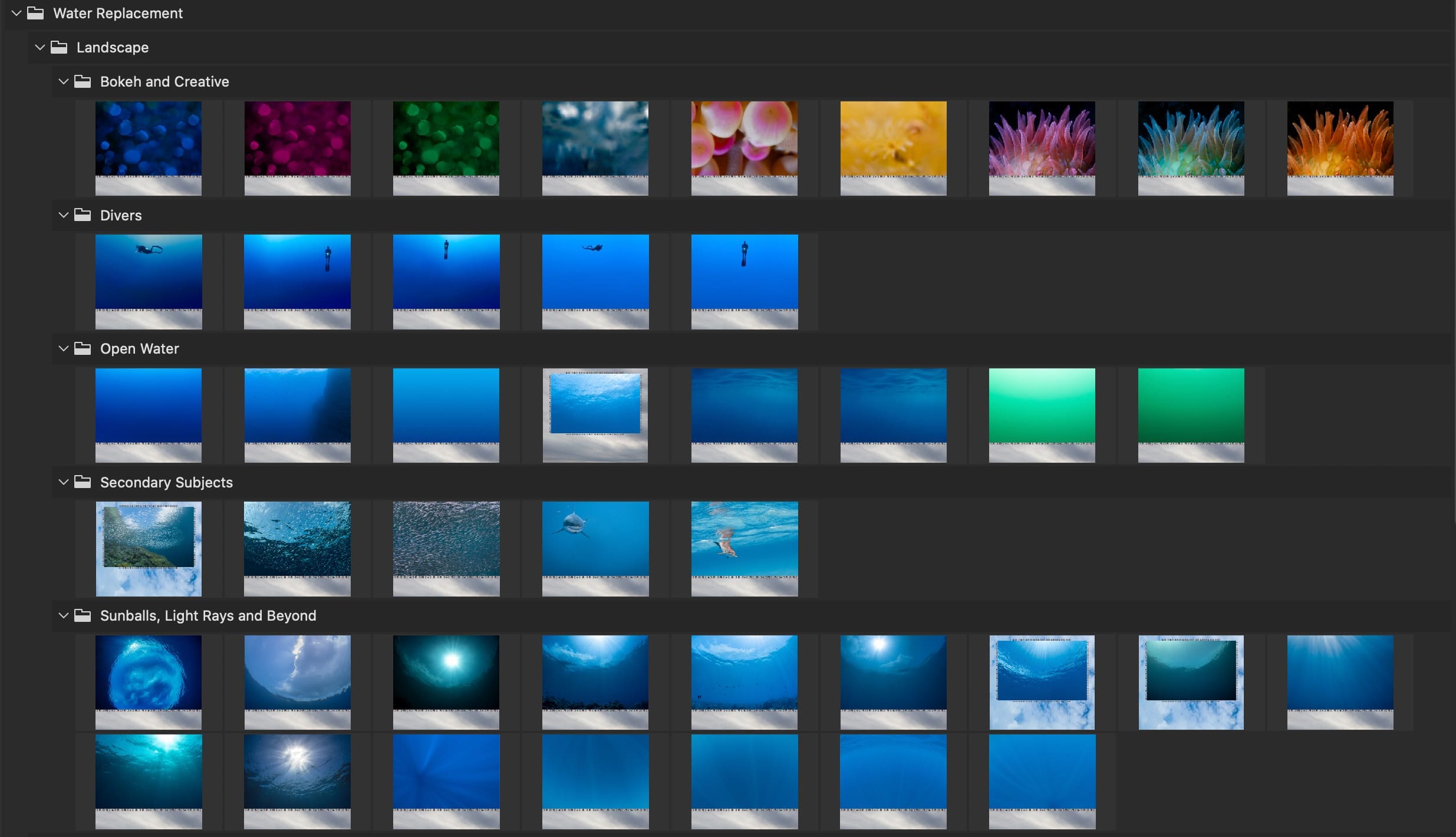 Water Replacement Starter Pack - Water Column Replacement Images for Photoshop - Image 13